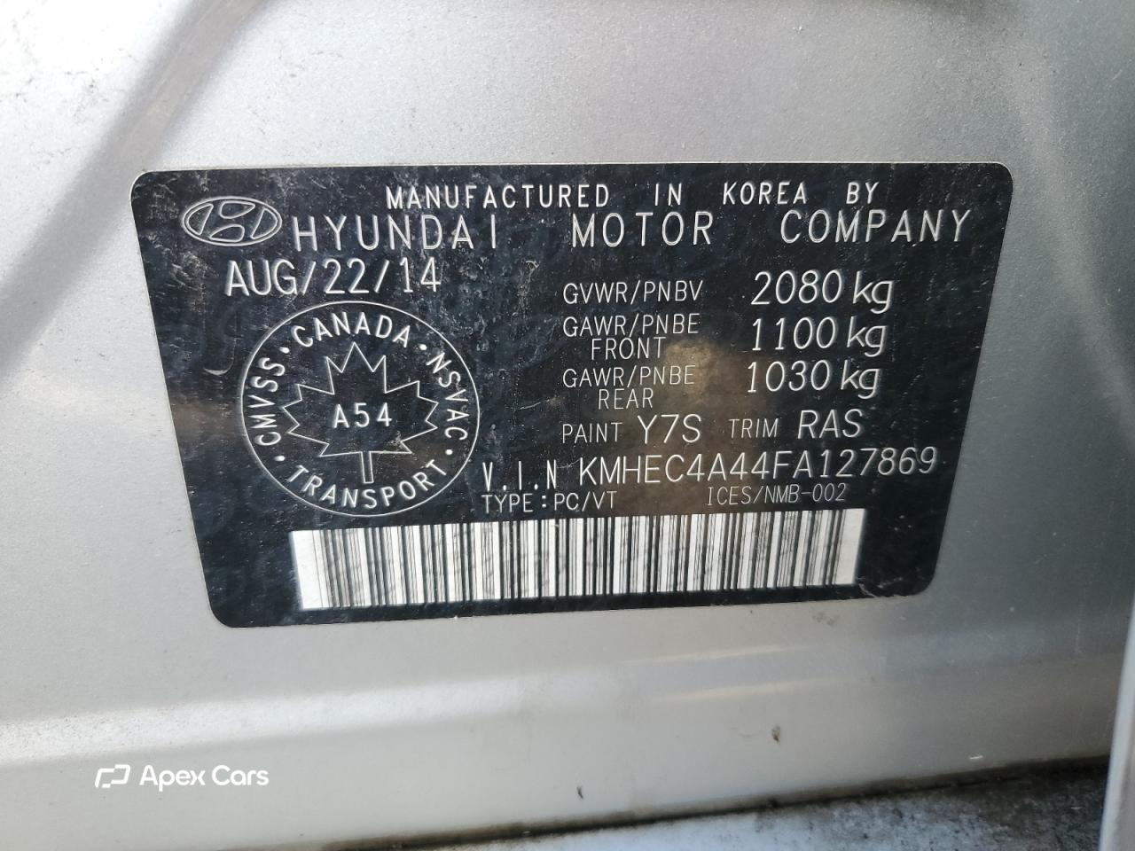 Hyundai Sonata 2015
