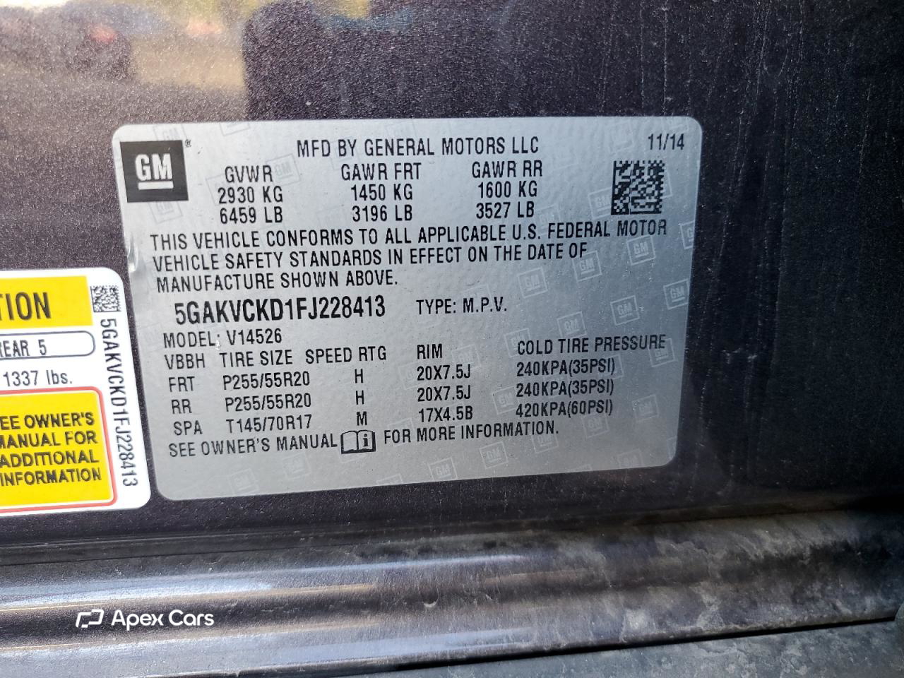 Buick Enclave 2015