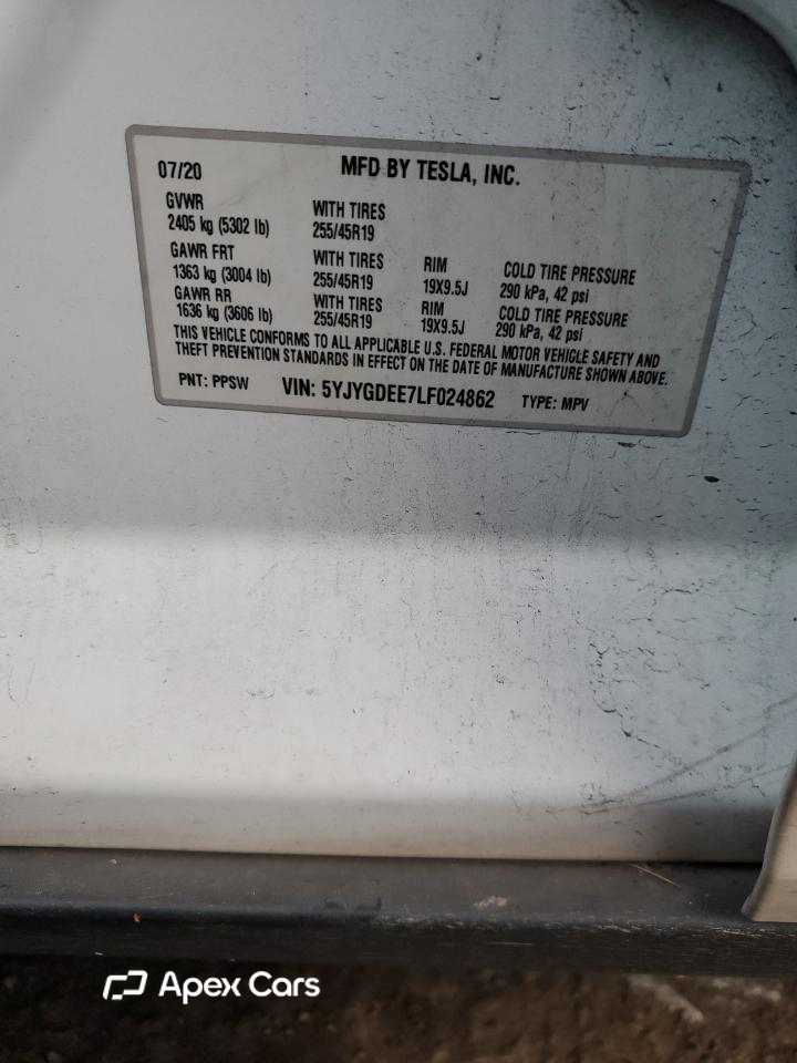 Tesla Model Y 2020