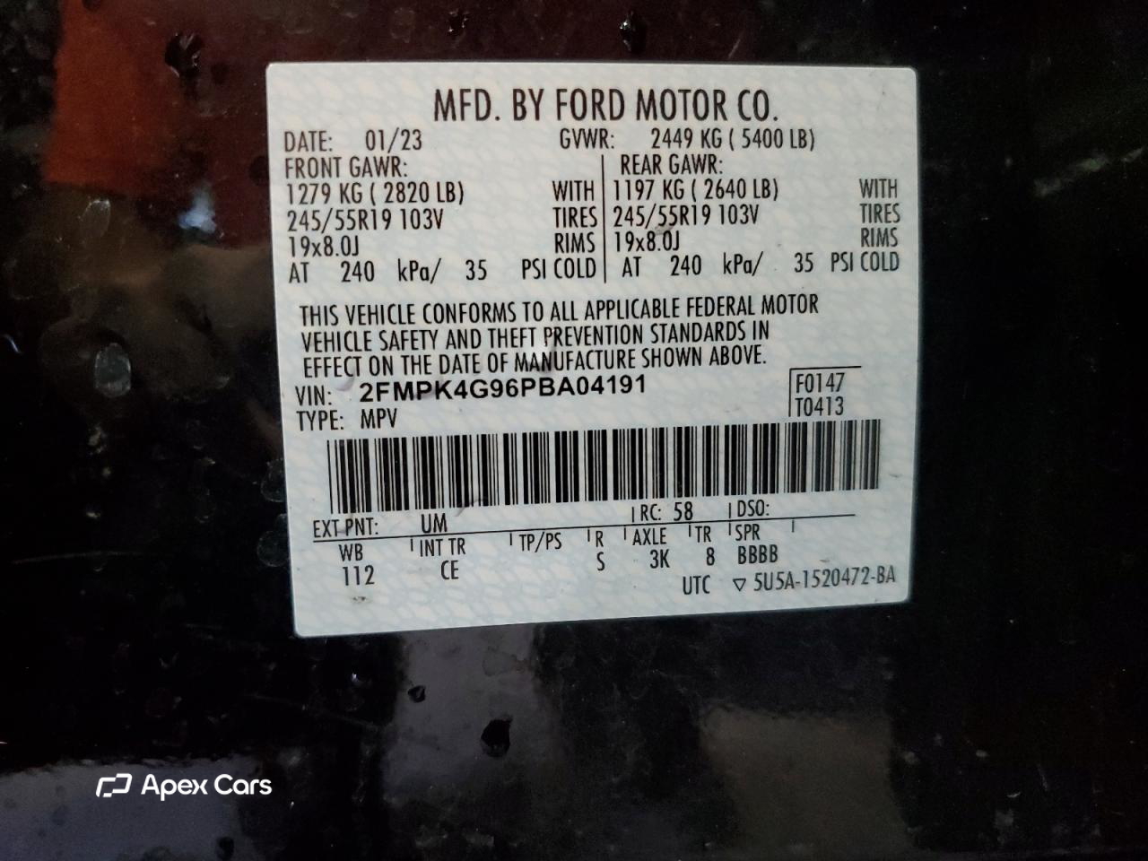 Ford Edge 2023