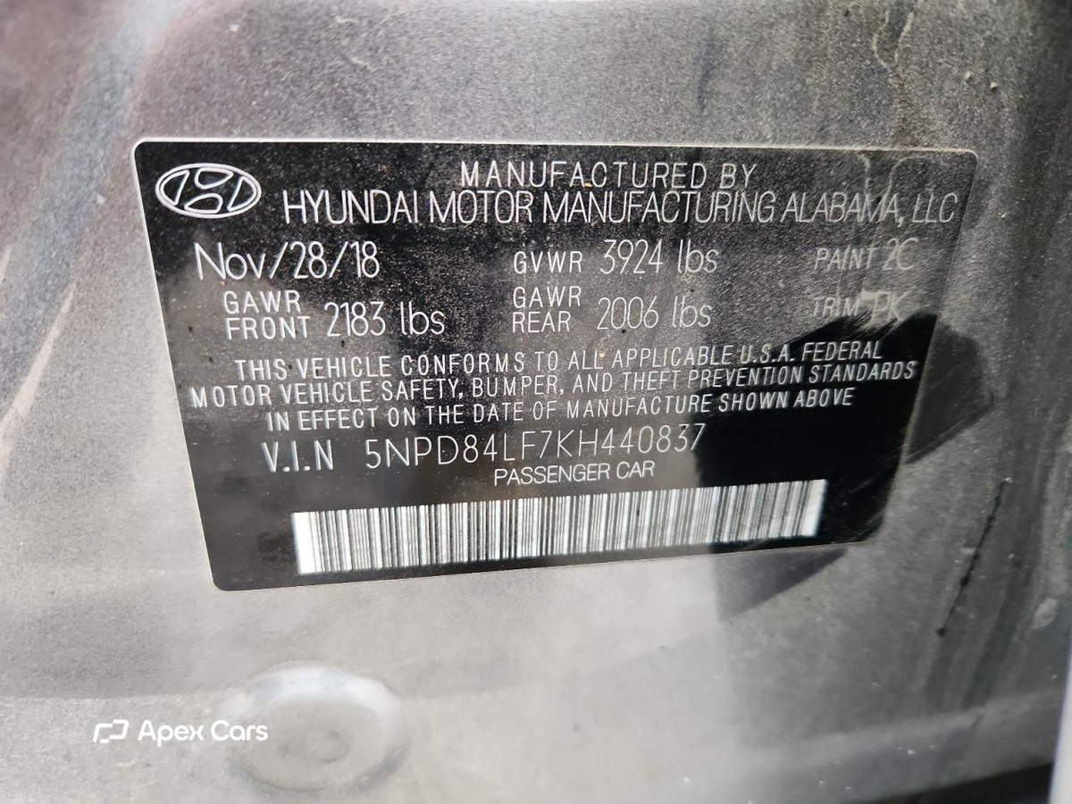 Hyundai Elantra 2019