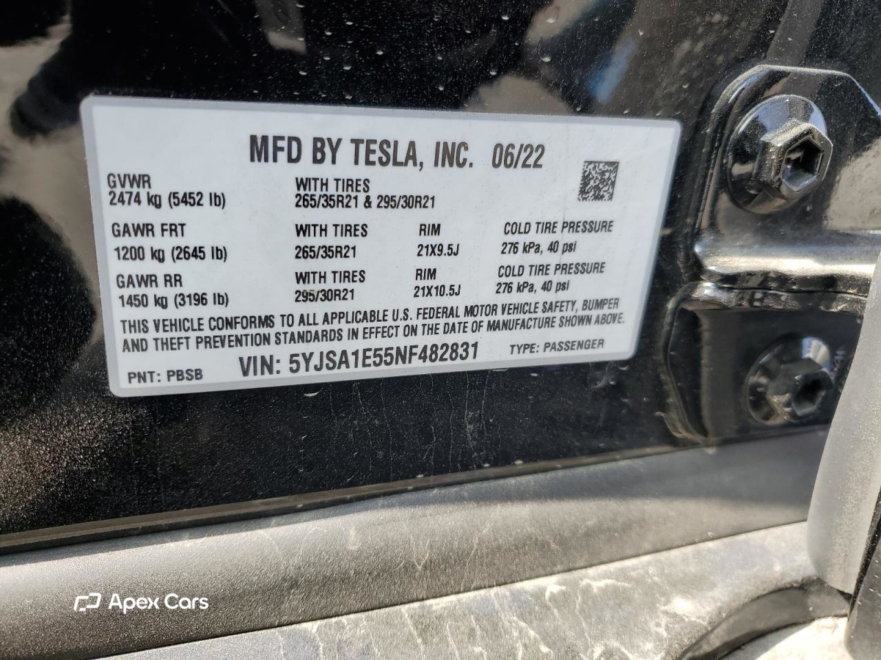 Tesla Model S 2022