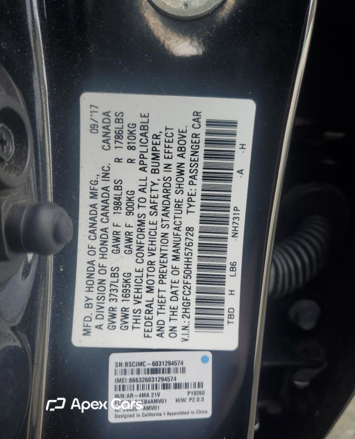 Honda Civic 2017