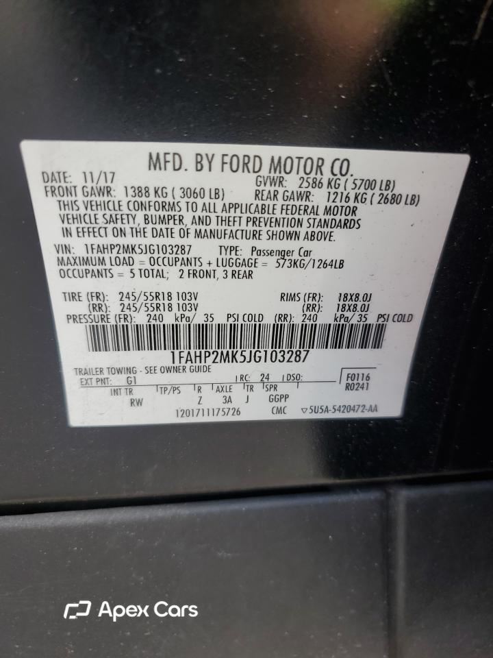 Ford Taurus 2018