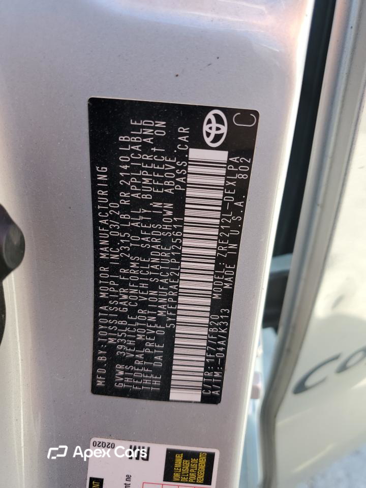 Toyota Corolla 2020