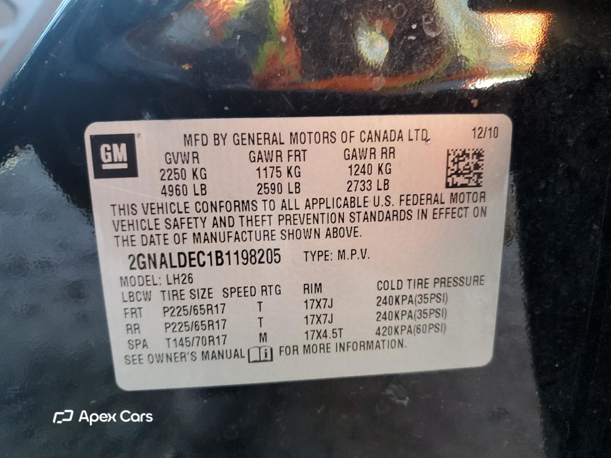 Chevrolet Equinox 2011