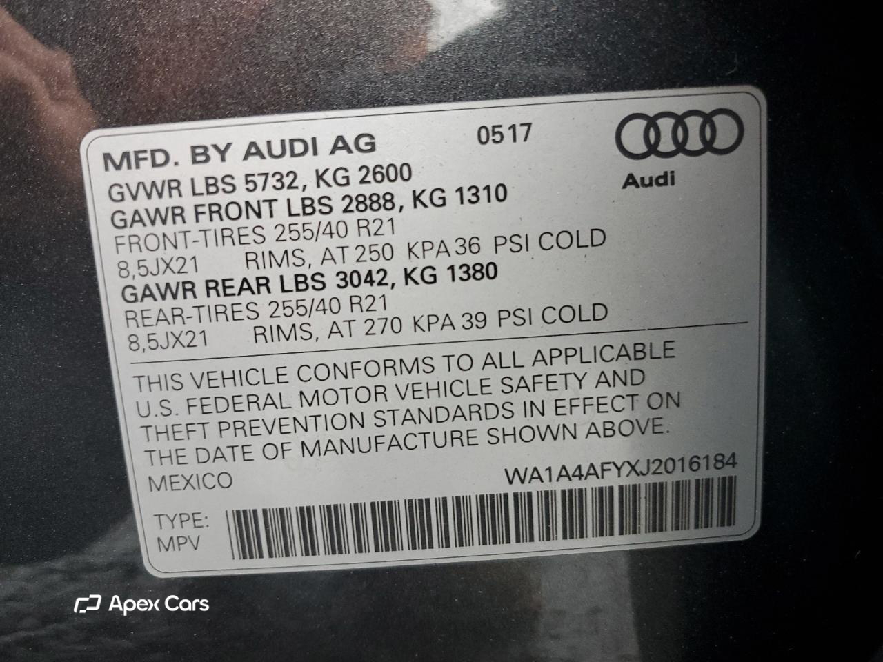 Audi SQ5 2018