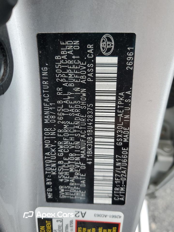 Toyota Avalon 2011