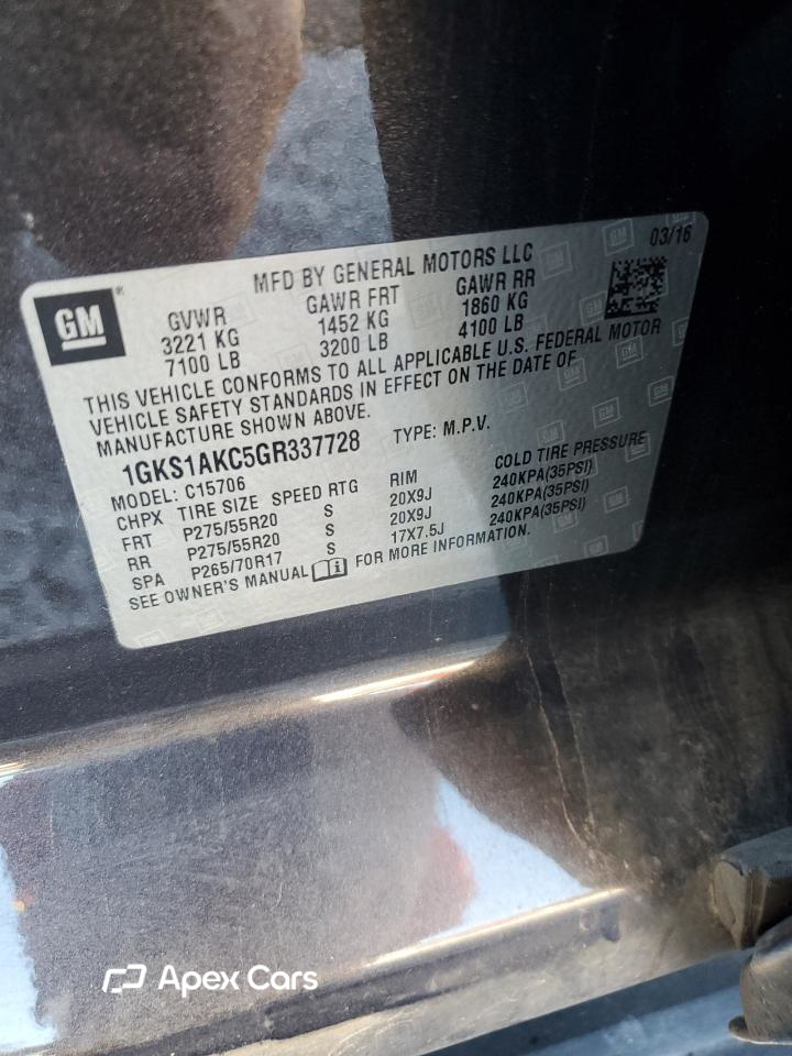 GMC Yukon 2016