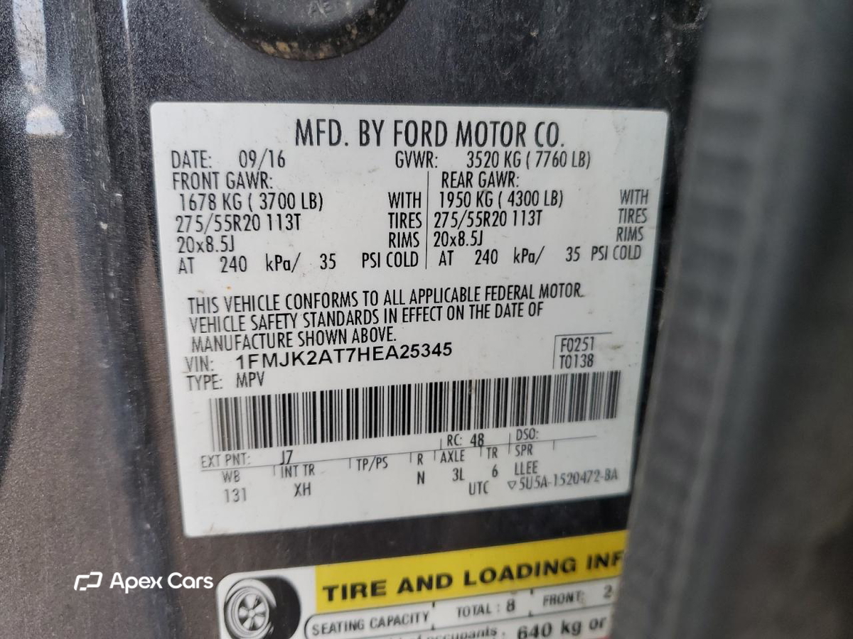 Ford Expedition 2017