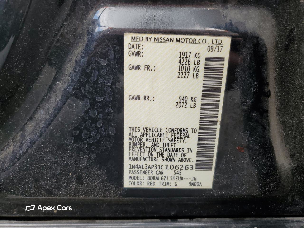Nissan Altima 2018