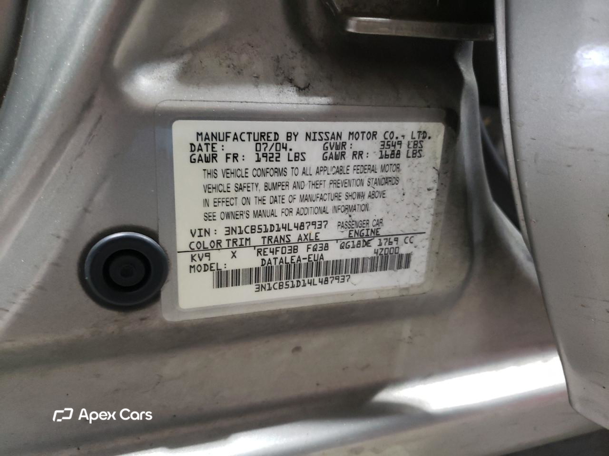 Nissan Sentra 2004