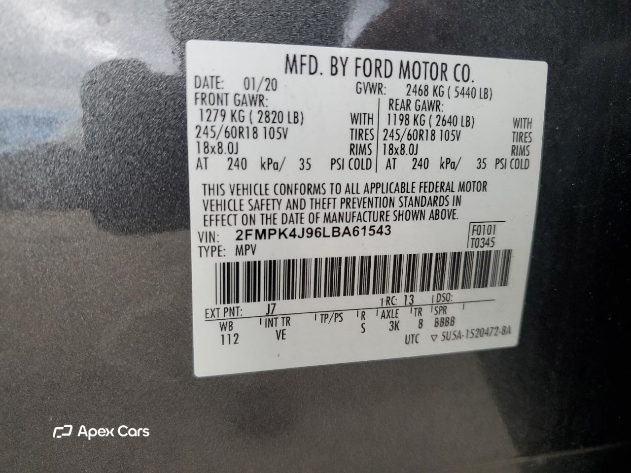 Ford Edge 2020