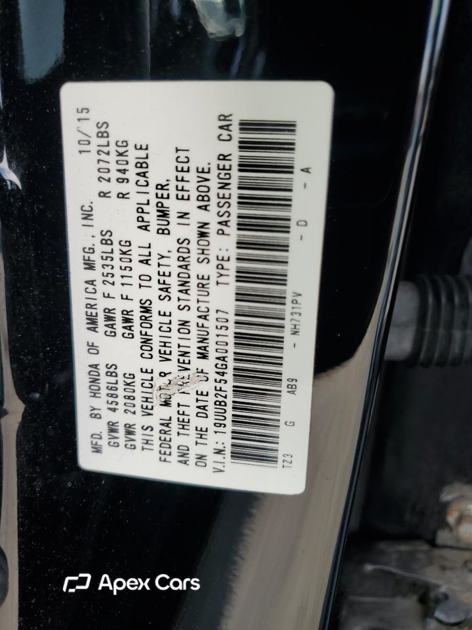 Acura TLX 2016