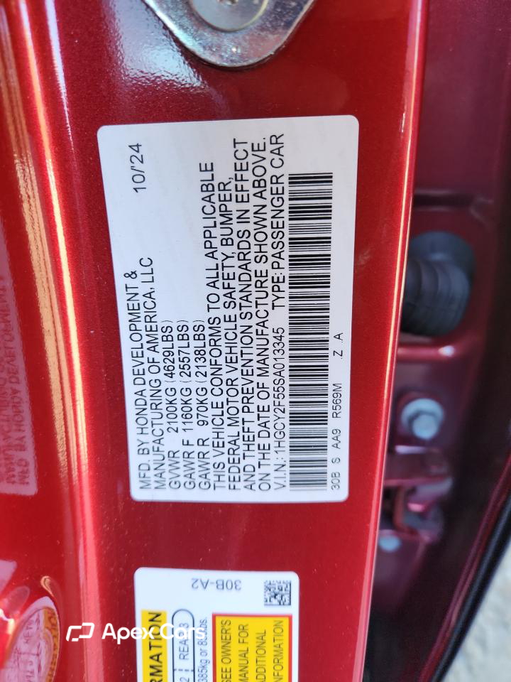 Honda Accord 2025
