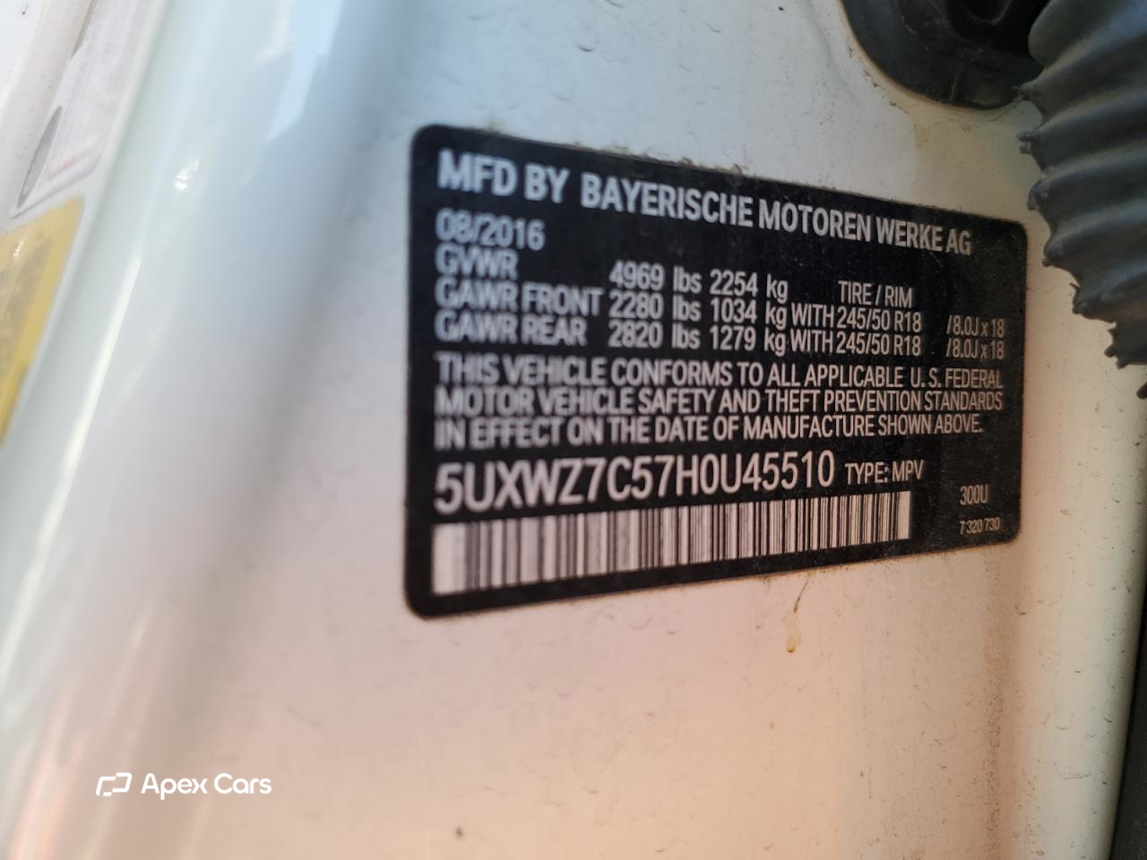 BMW X3 2017
