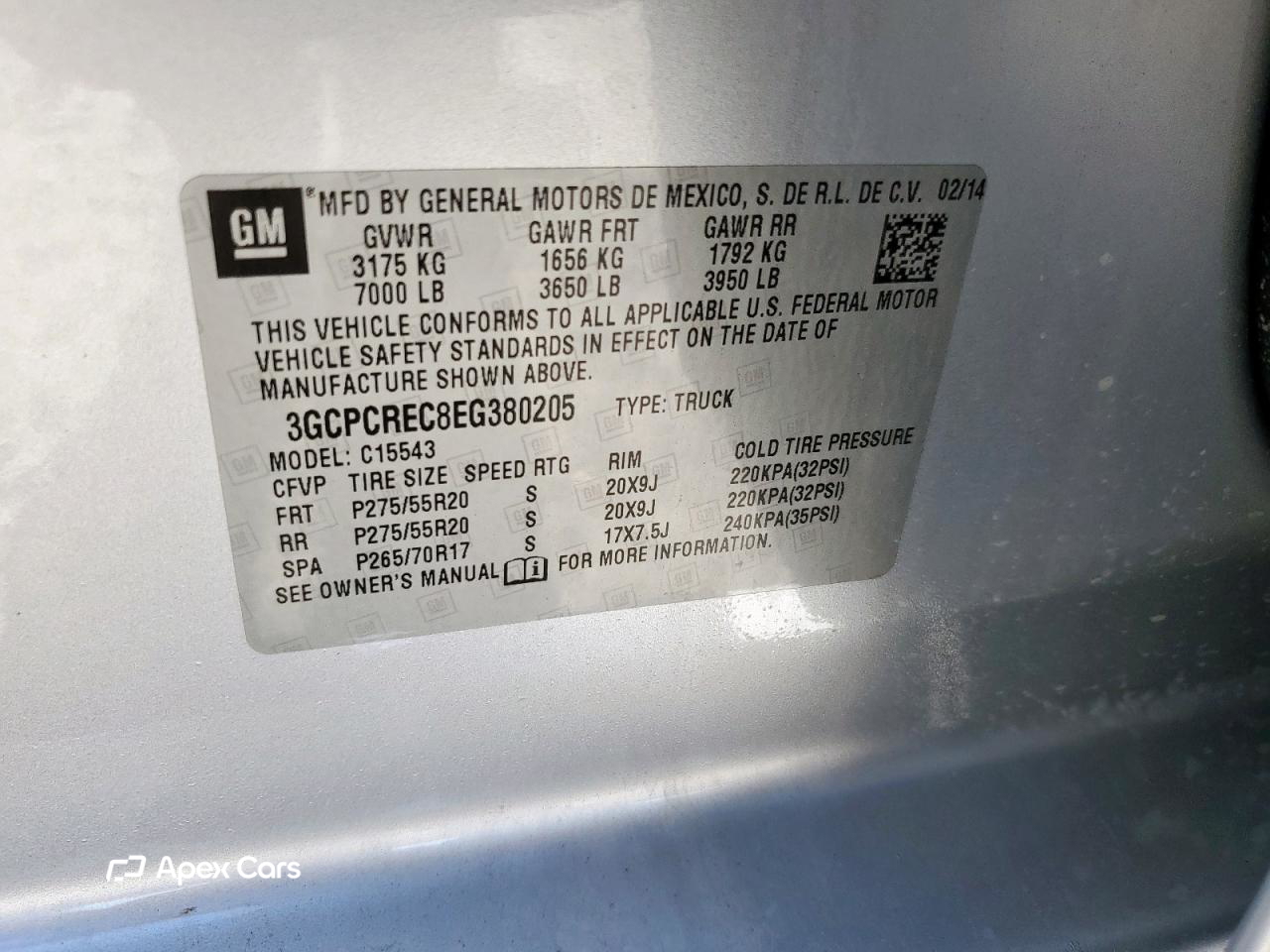 Chevrolet Silverado 2014