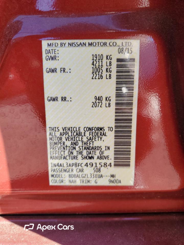 Nissan Altima 2015
