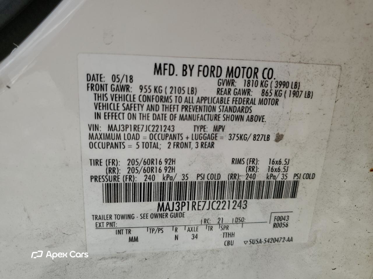 Ford EcoSport 2018