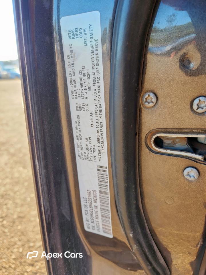 RAM 2500 2022