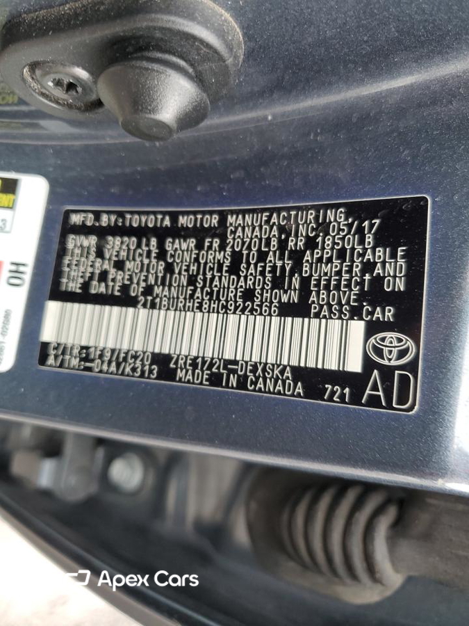 Toyota Corolla 2017
