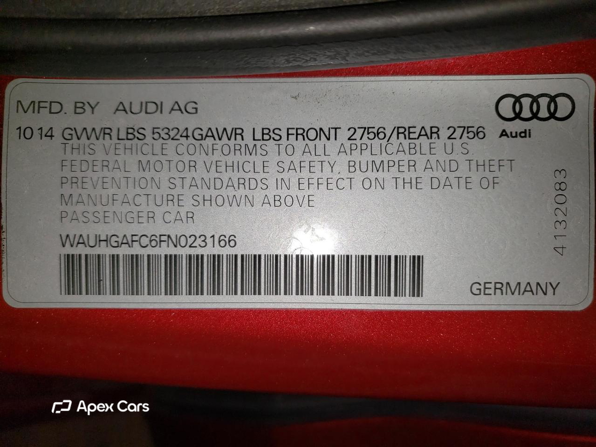 Audi A6 2015