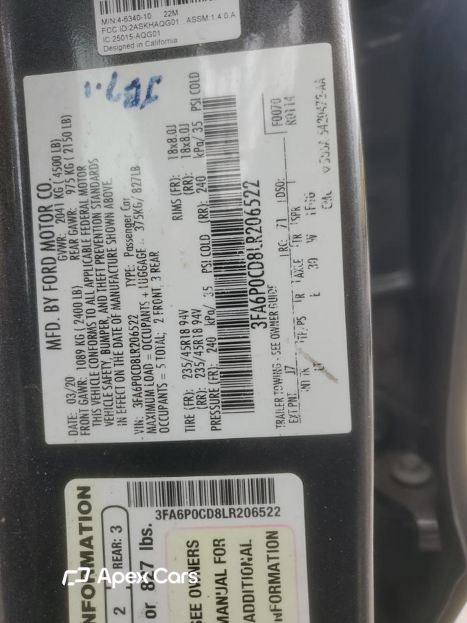 Ford Fusion 2020
