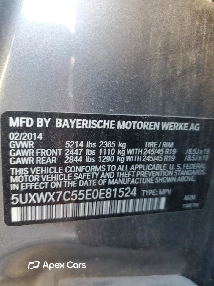 BMW X3 2014