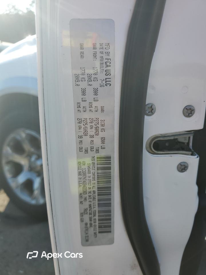 RAM 1500 2016