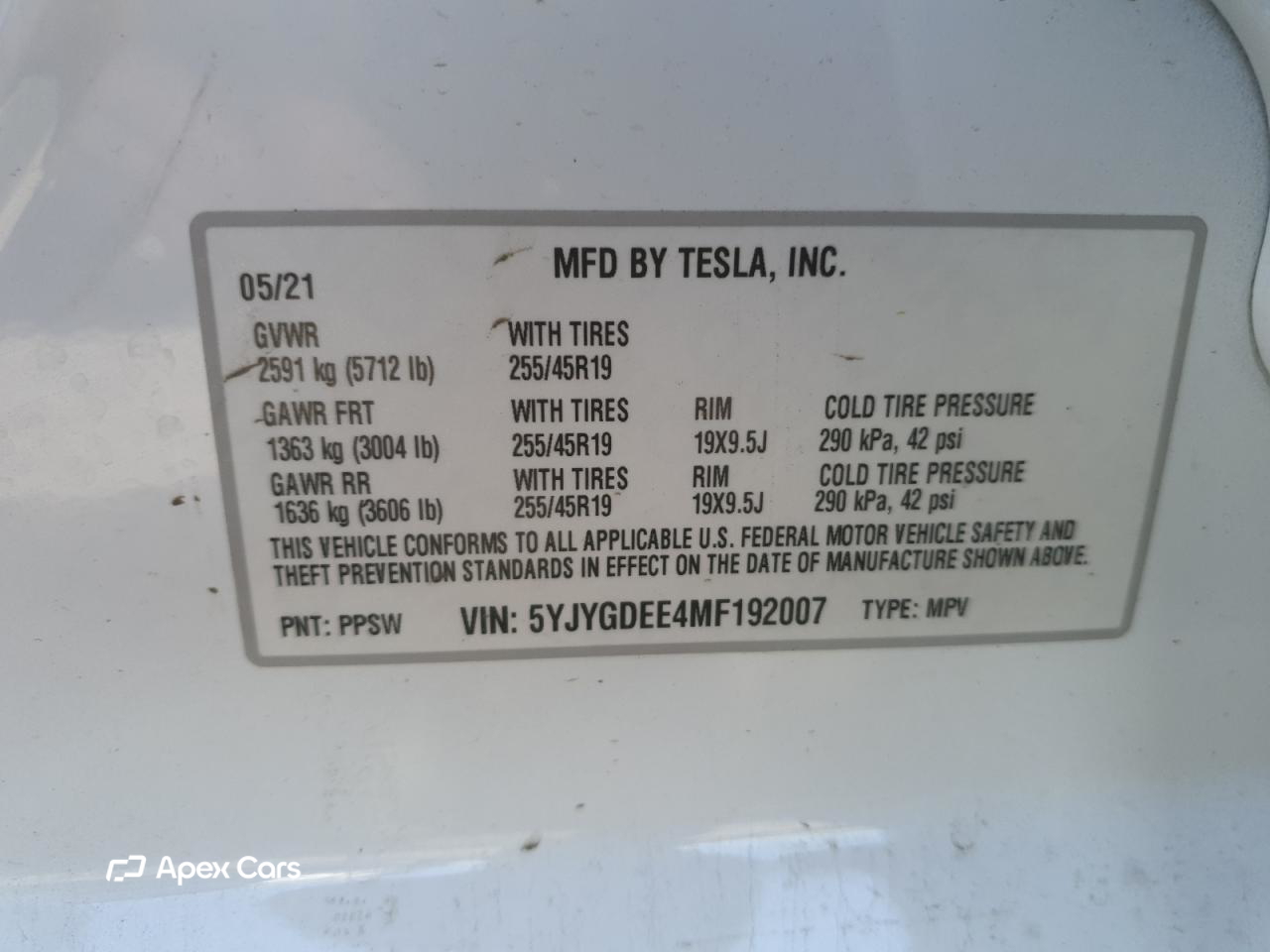 Tesla Model Y 2021