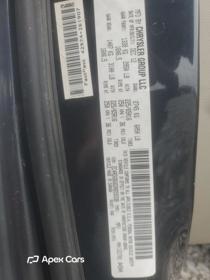 Dodge Caravan 2013