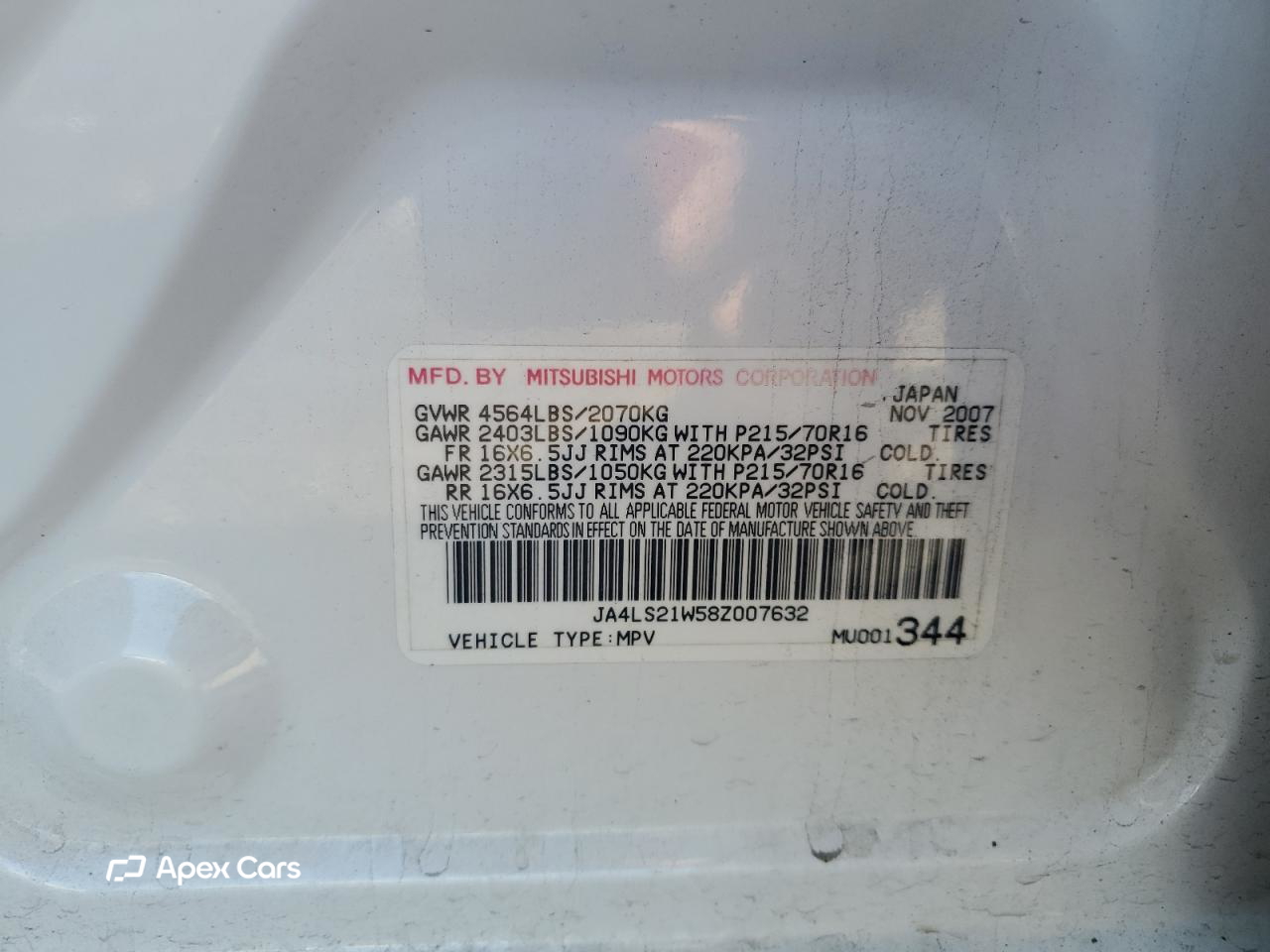 Mitsubishi Outlander 2008