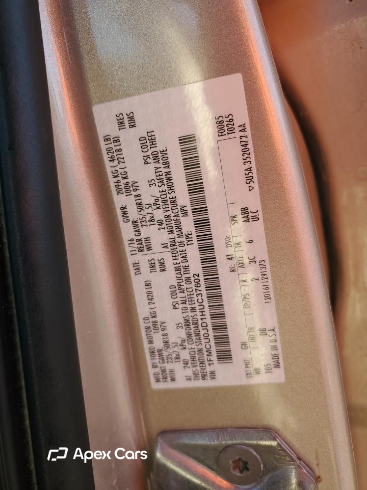 Ford Escape 2017