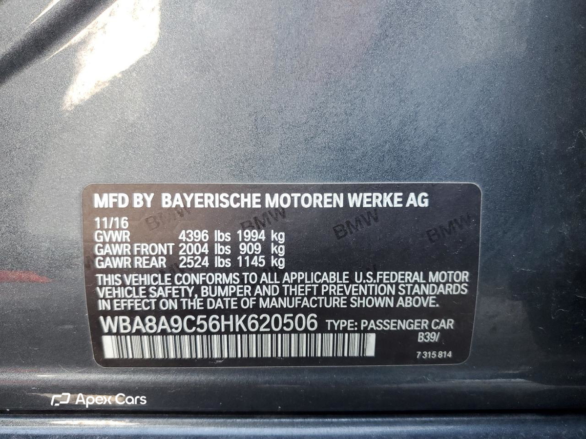 BMW Series 3 2017