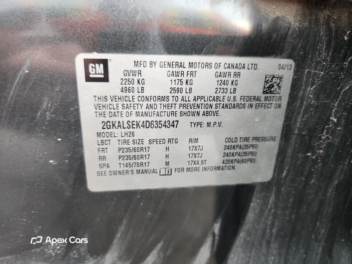 GMC Terrain 2013