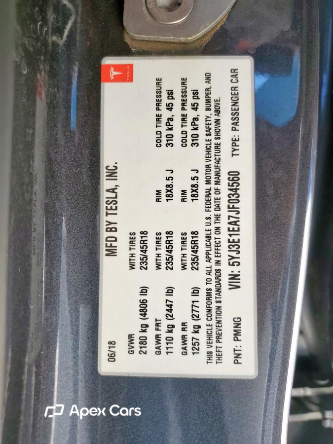 Tesla Model 3 2018