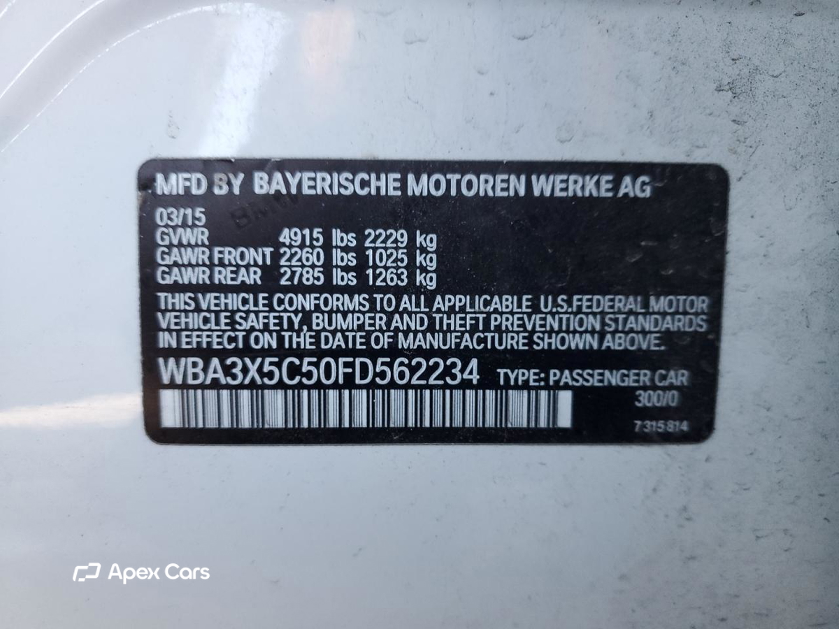 BMW Series 3 2015