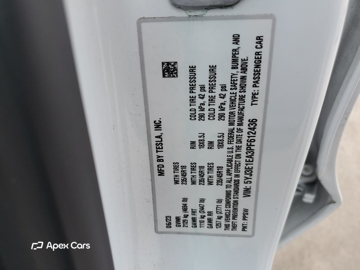 Tesla Model 3 2023
