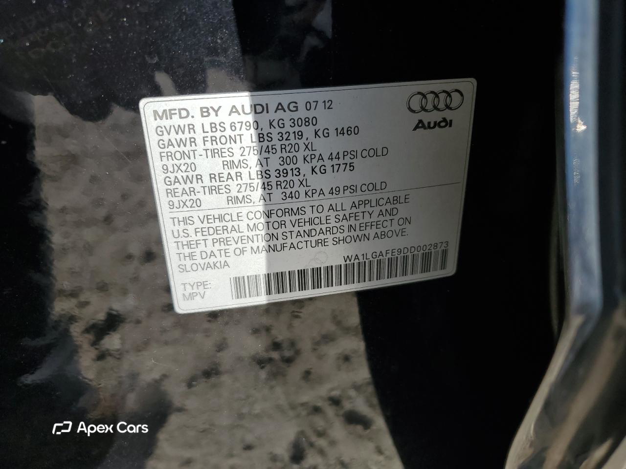 Audi Q7 2013