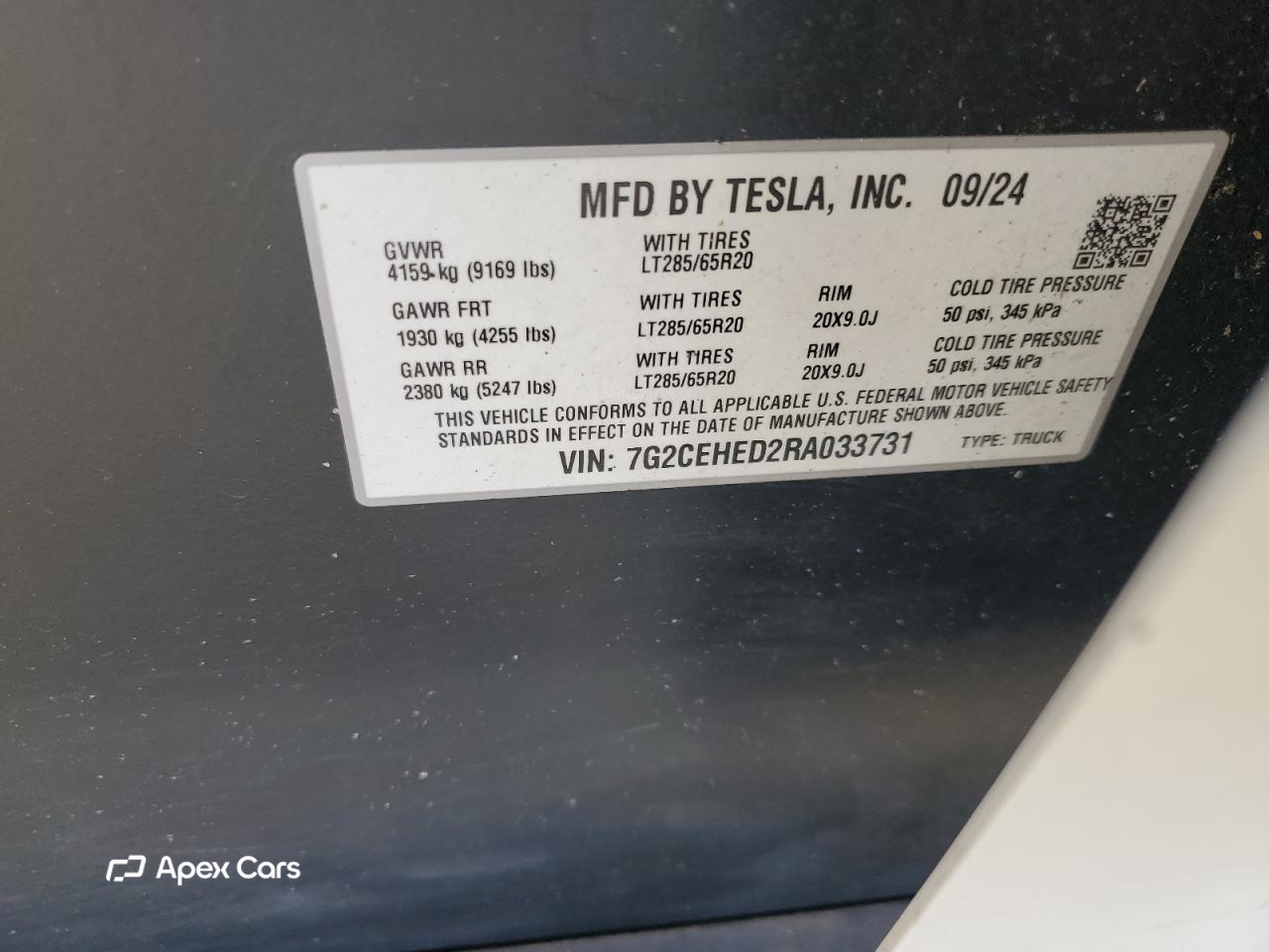 Tesla Cybertruck 2024