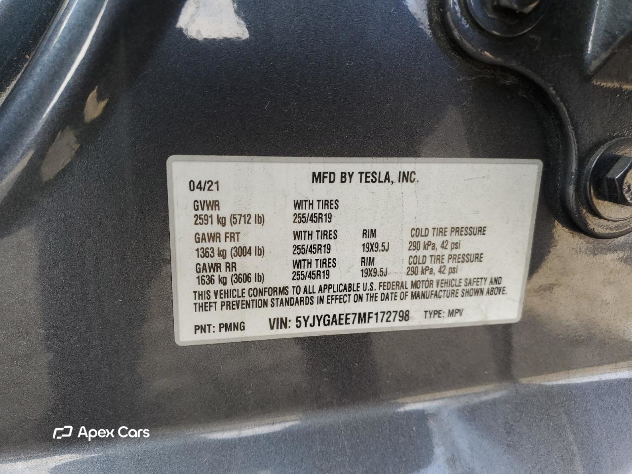 Tesla Model Y 2021