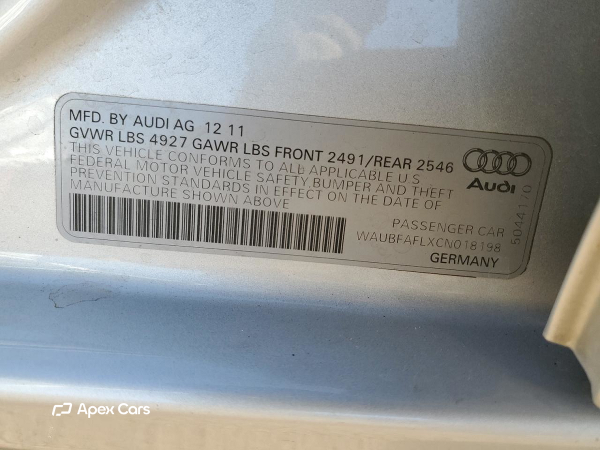 Audi A4 2012