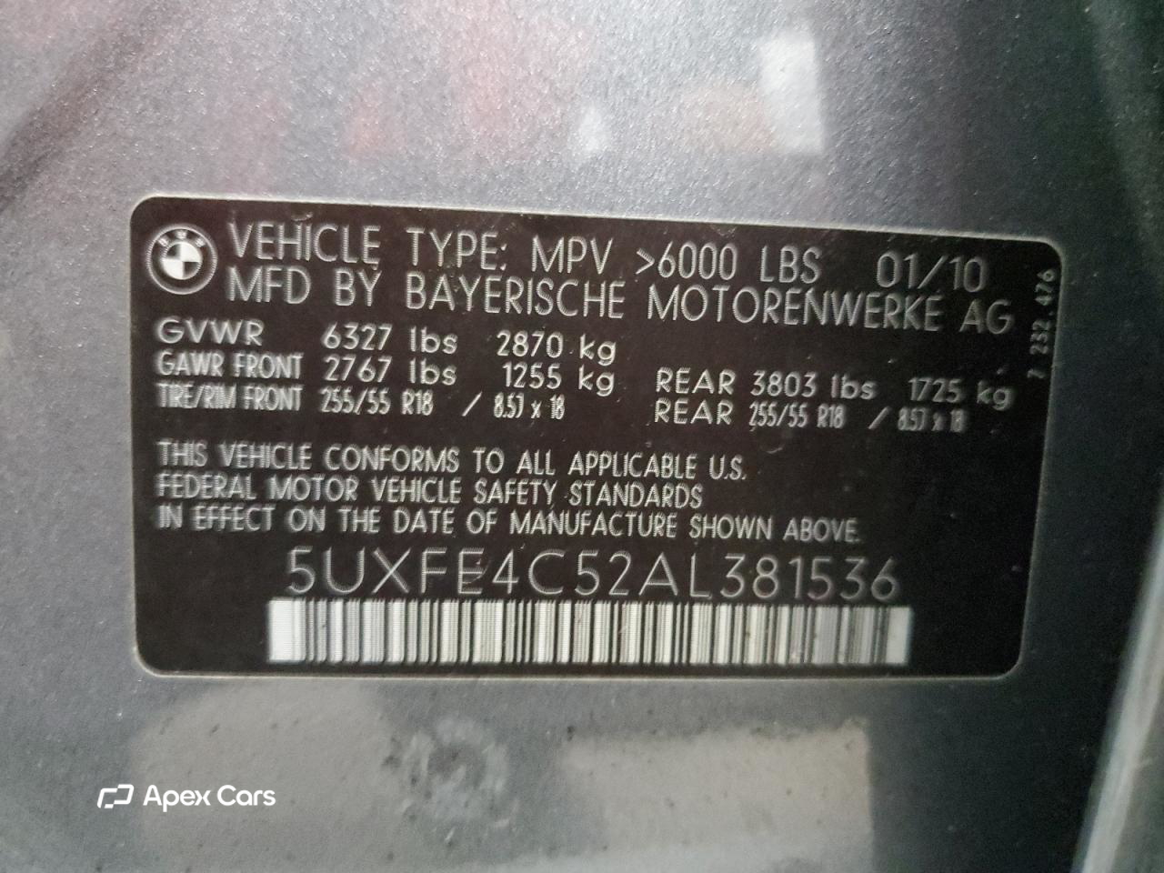 BMW X5 2010