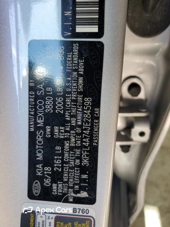 Kia Forte 2018