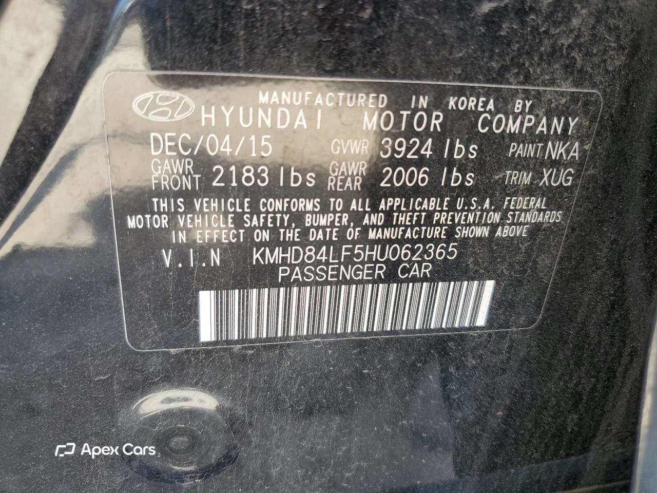 Hyundai Elantra 2017