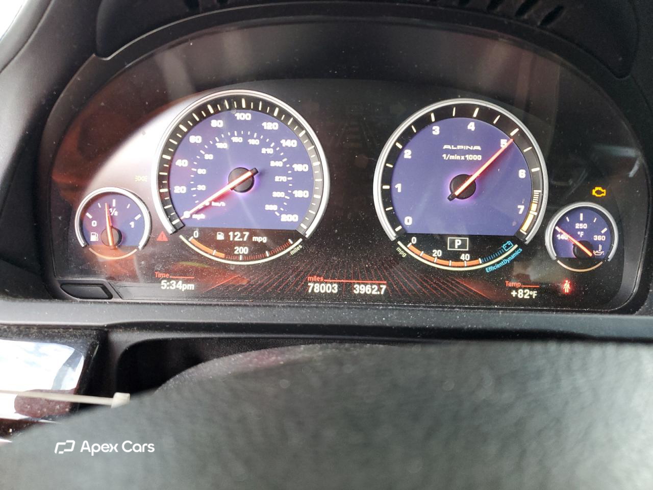 BMW Series 7 2012