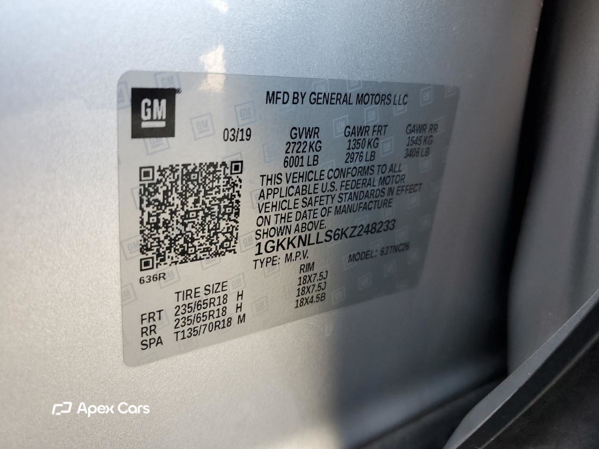 GMC Acadia 2019