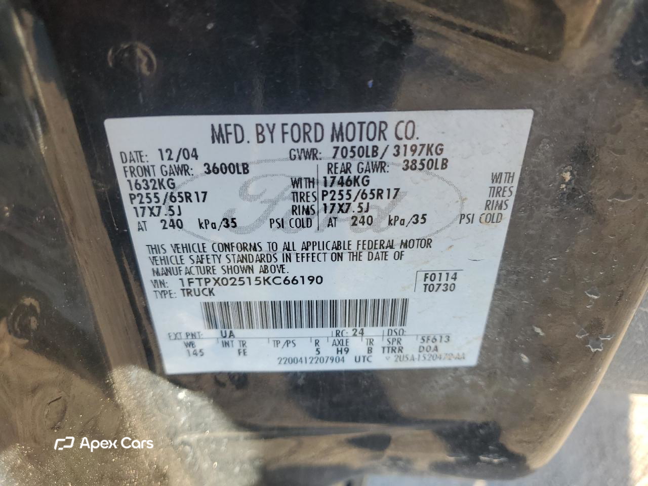 Ford F-150 2005
