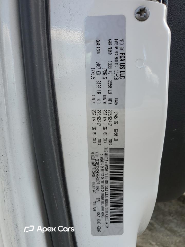 Dodge Caravan 2019
