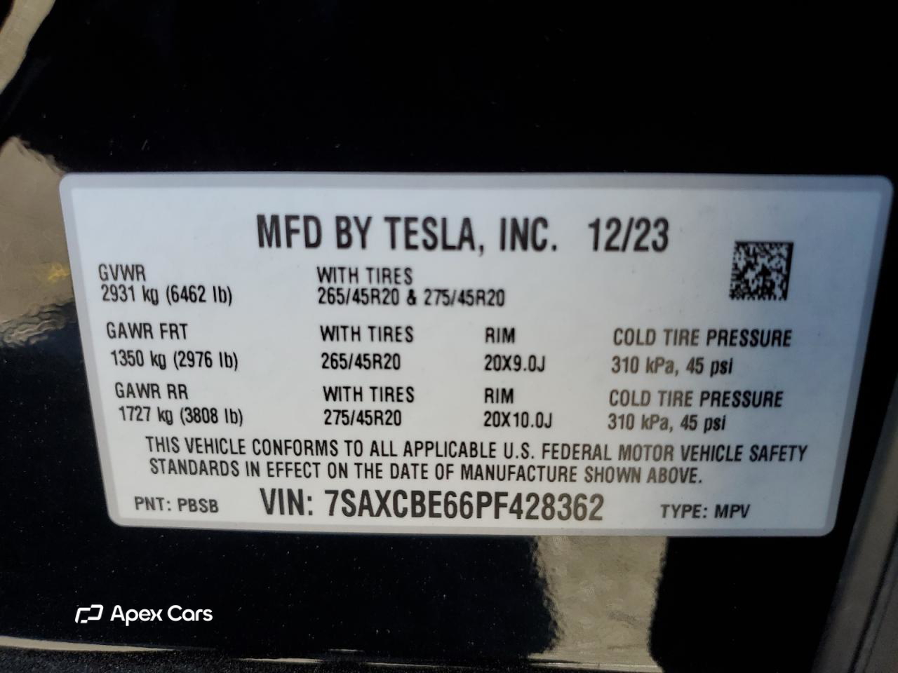 Tesla Model X 2023